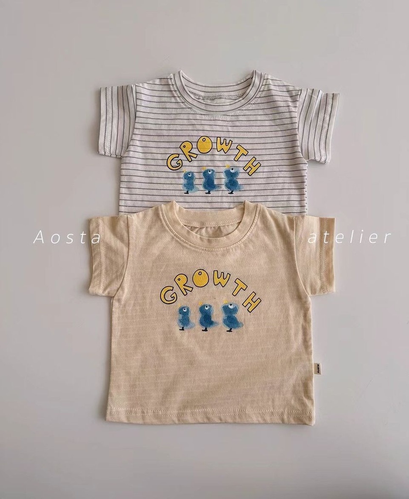 [現貨] 韓國AOSTA Grow T_YELLOW M(1~2Y)