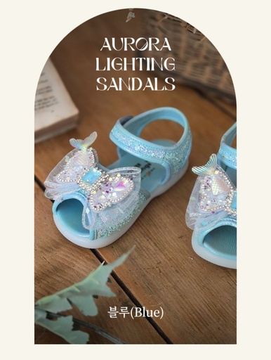 [現貨] KOONGS KOONGS Aurora LED Sandals_BLUE 170